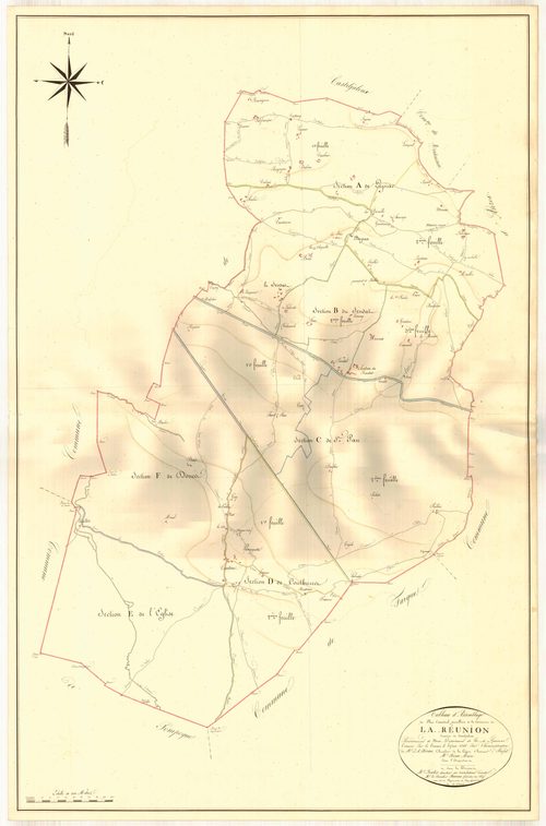 Plan napoléonien, atlas-TA, Réunion (La)