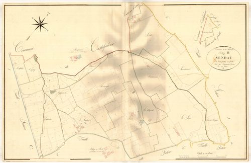 Plan napoléonien, atlas-B1 Le Sendat, Réunion (La)