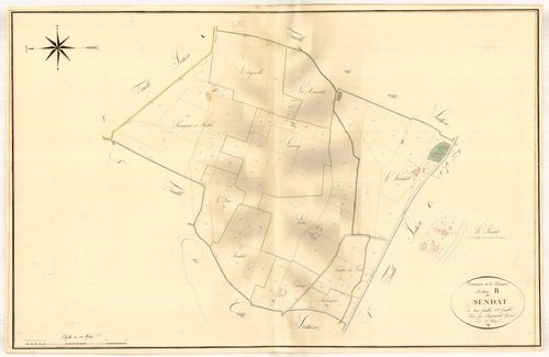 Plan napoléonien, atlas-B2 Le Sendat, Réunion (La)
