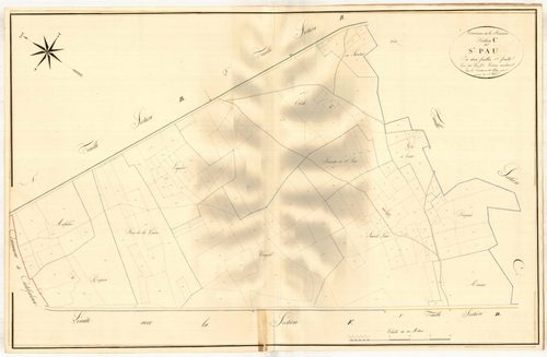 Plan napoléonien, atlas-C1 Saint-Pau, Réunion (La)