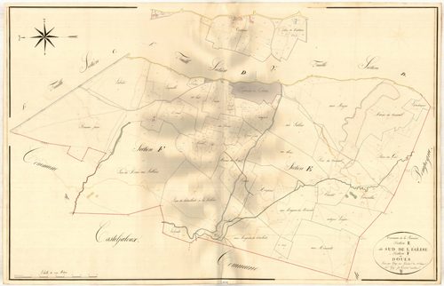 Plan napoléonien, atlas-E L’Eglise, Réunion (La)