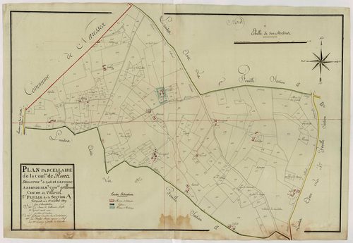 Plan primitif, atlas-A2 Fonrives, Rives