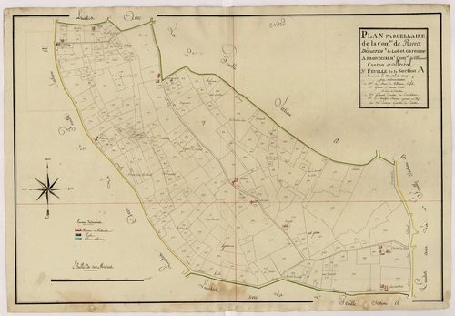 Plan primitif, atlas-A3 Fonrives, Rives