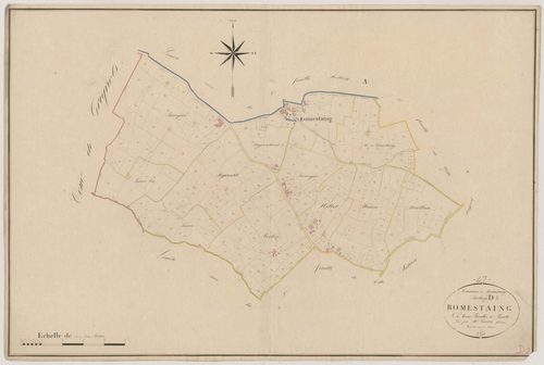 Plan napoléonien, atlas-D2 Romestaing, Romestaing