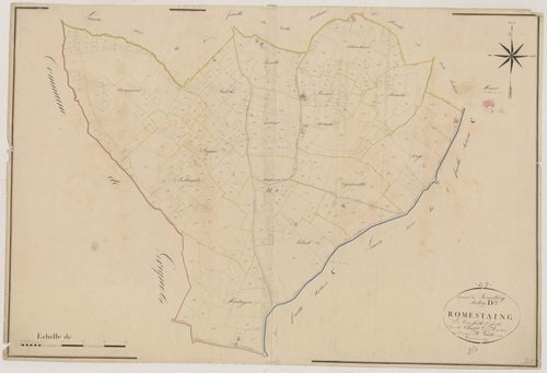 Plan napoléonien, atlas-D3 Romestaing, Romestaing