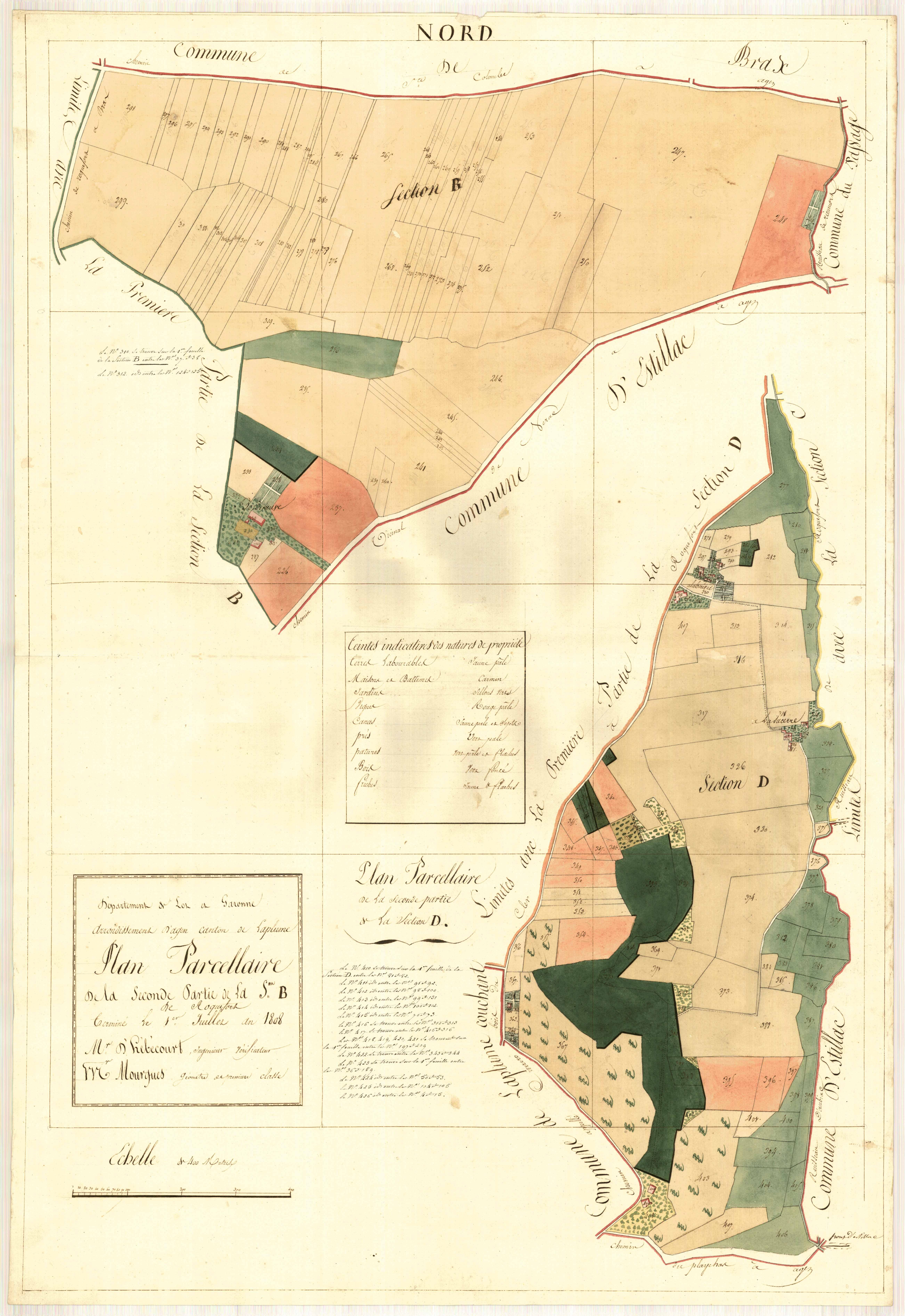 Plan primitif, atlas-B2, Roquefort