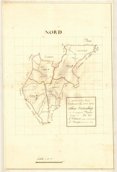 Plan primitif, atlas-TA, Roquefort