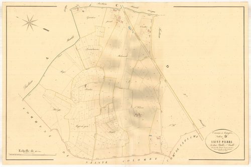 Plan napoléonien, atlas-D1 Saint-Pierre, Roquefort