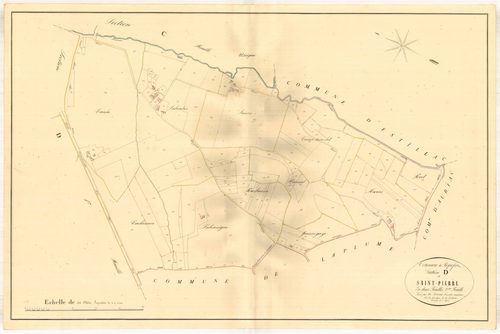 Plan napoléonien, atlas-D2 Saint-Pierre, Roquefort
