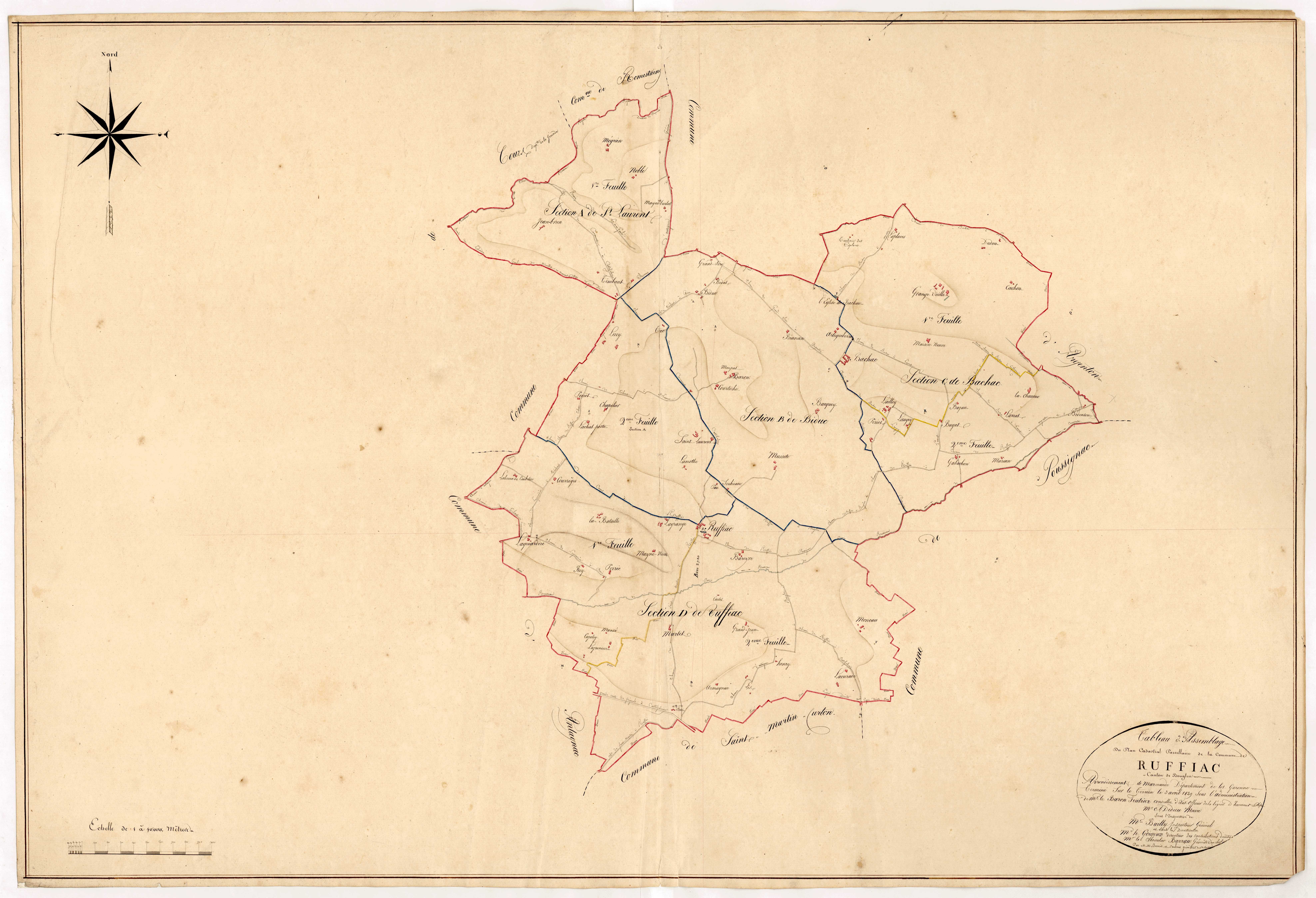 Plan napoléonien, atlas-TA, Ruffiac