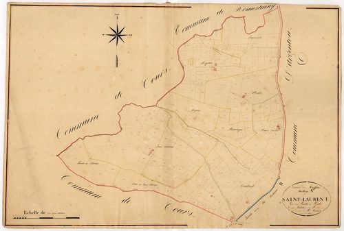 Plan napoléonien, atlas-A1 Saint-Laurent, Ruffiac