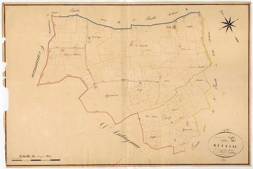 Plan napoléonien, atlas-D1 Ruffiac, Ruffiac