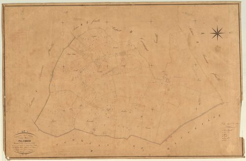 Plan napoléonien, feuille préparatoire-B2 Pelambert, Saint-Antoine-de-Ficalba