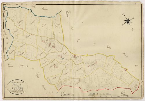 Plan napoléonien, atlas-E2 Rouet, Saint-Aubin