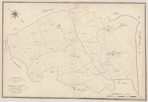 Plan napoléonien, atlas-C2 Saint-Avit, Saint-Avit