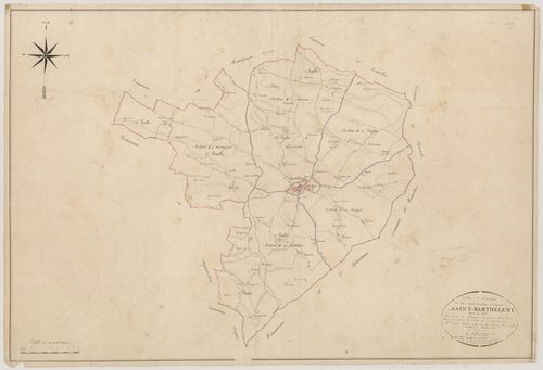 Plan napoléonien, atlas-TA, Saint-Barthélemy-d’Agenais