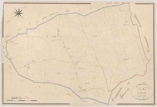 Plan napoléonien, atlas-B Toupy, Saint-Barthélemy-d’Agenais