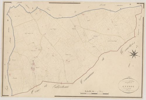 Plan napoléonien, atlas-C Guinot, Saint-Barthélemy-d’Agenais