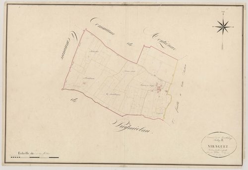 Plan napoléonien, atlas-E1 Viraguet, Saint-Barthélemy-d’Agenais