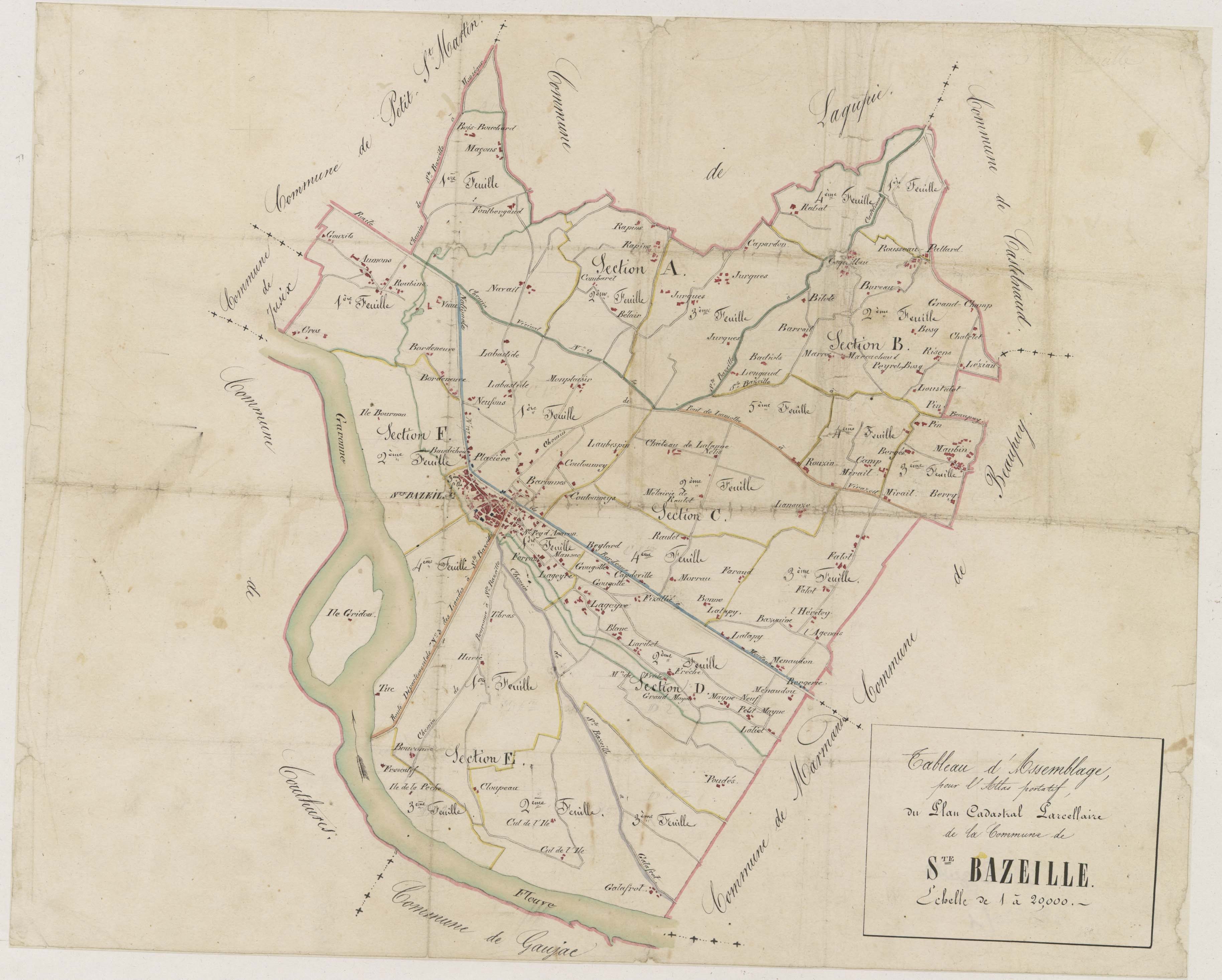Atlas portatif-TA, Sainte-Bazeille