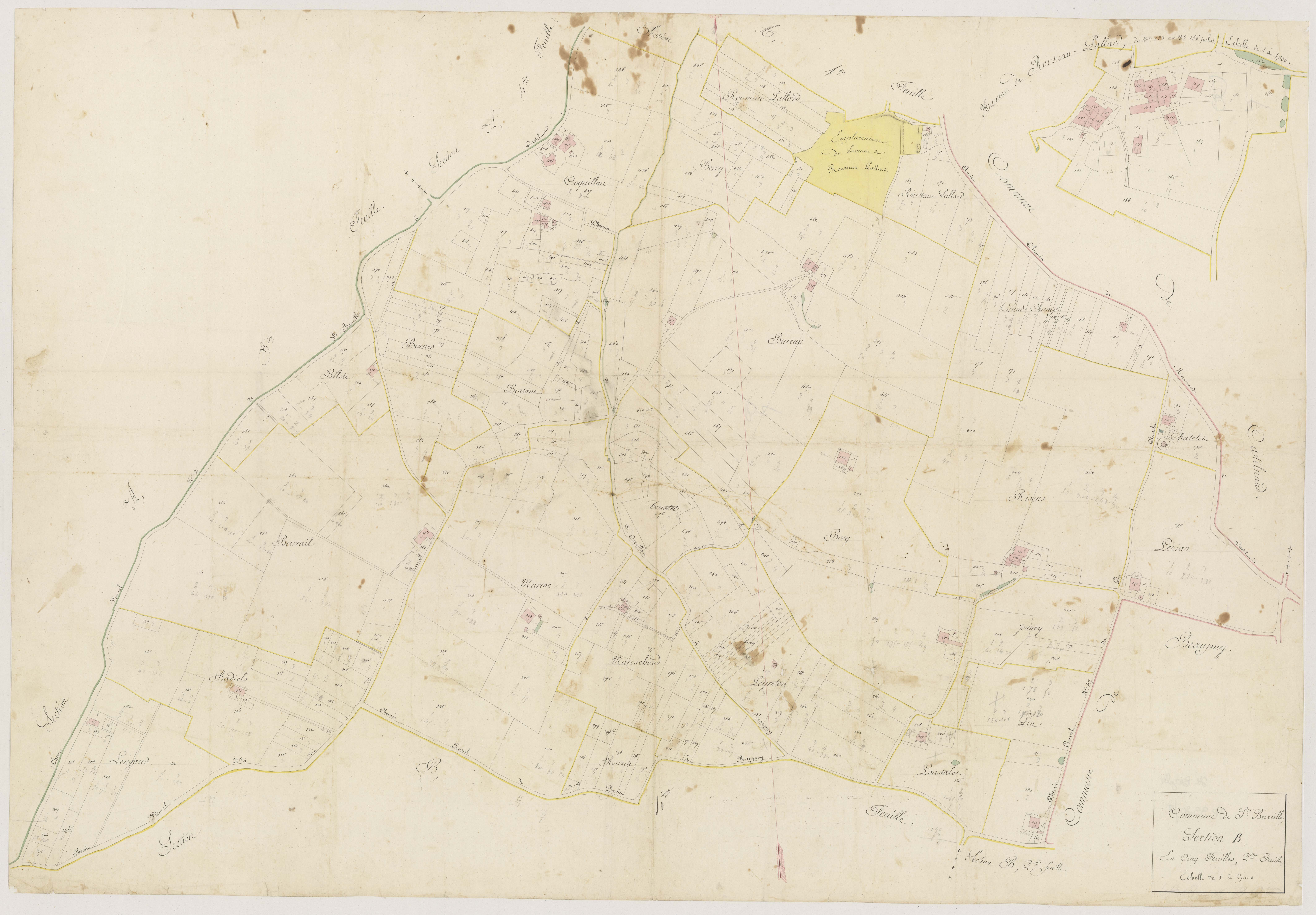Atlas portatif-B2 [Maubin], Sainte-Bazeille