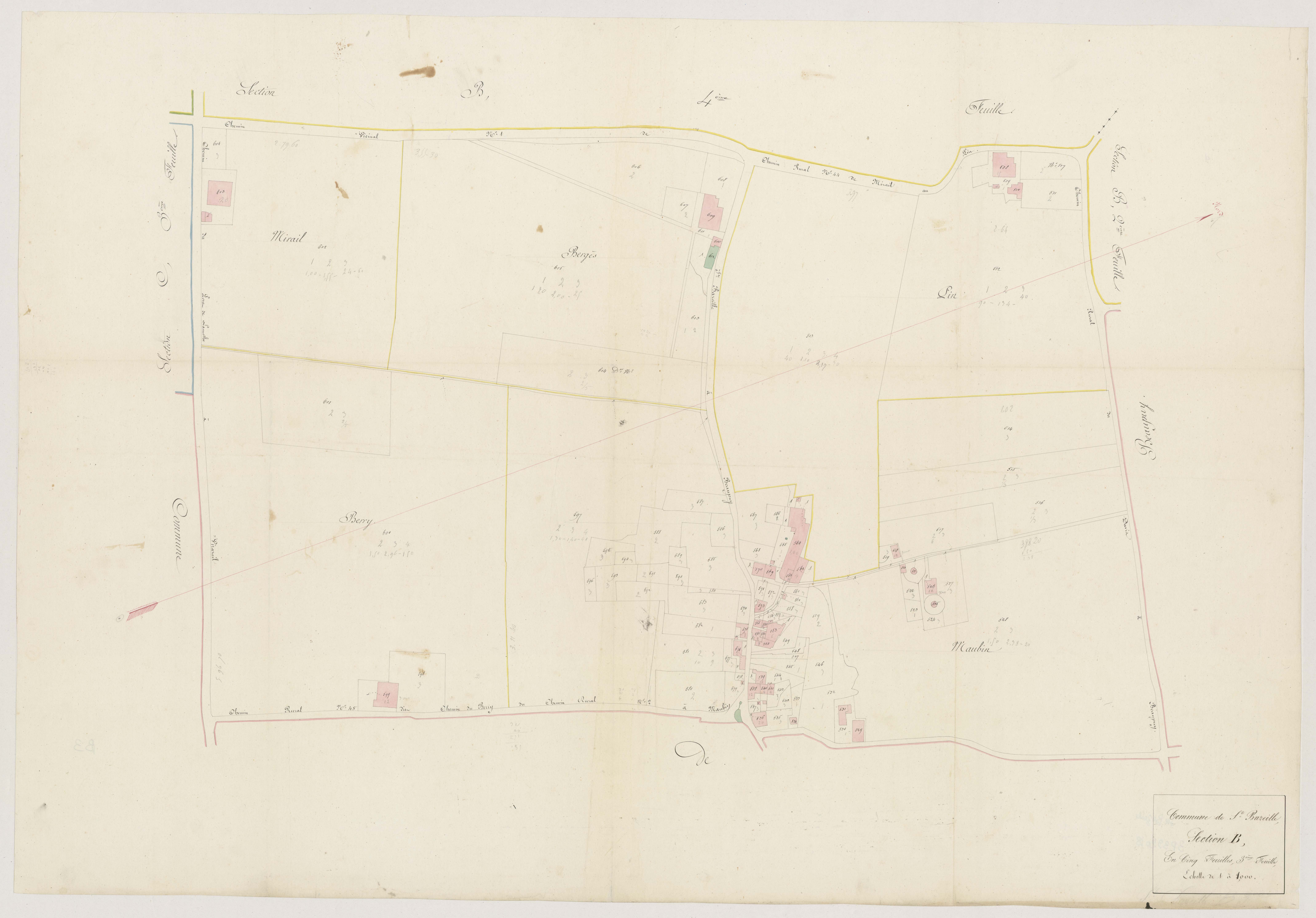 Atlas portatif-B3 [Maubin], Sainte-Bazeille