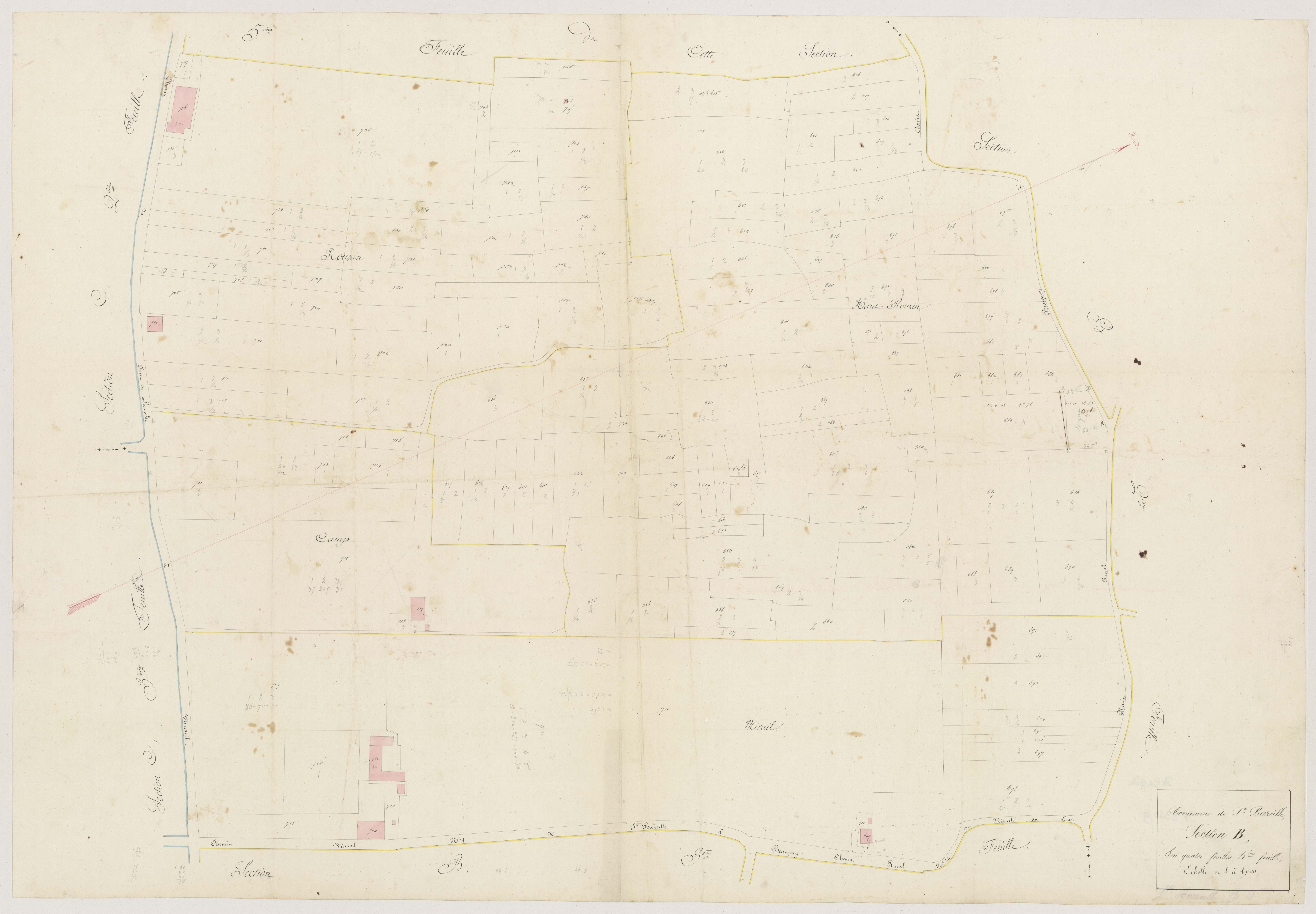 Atlas portatif-B4 [Maubin], Sainte-Bazeille