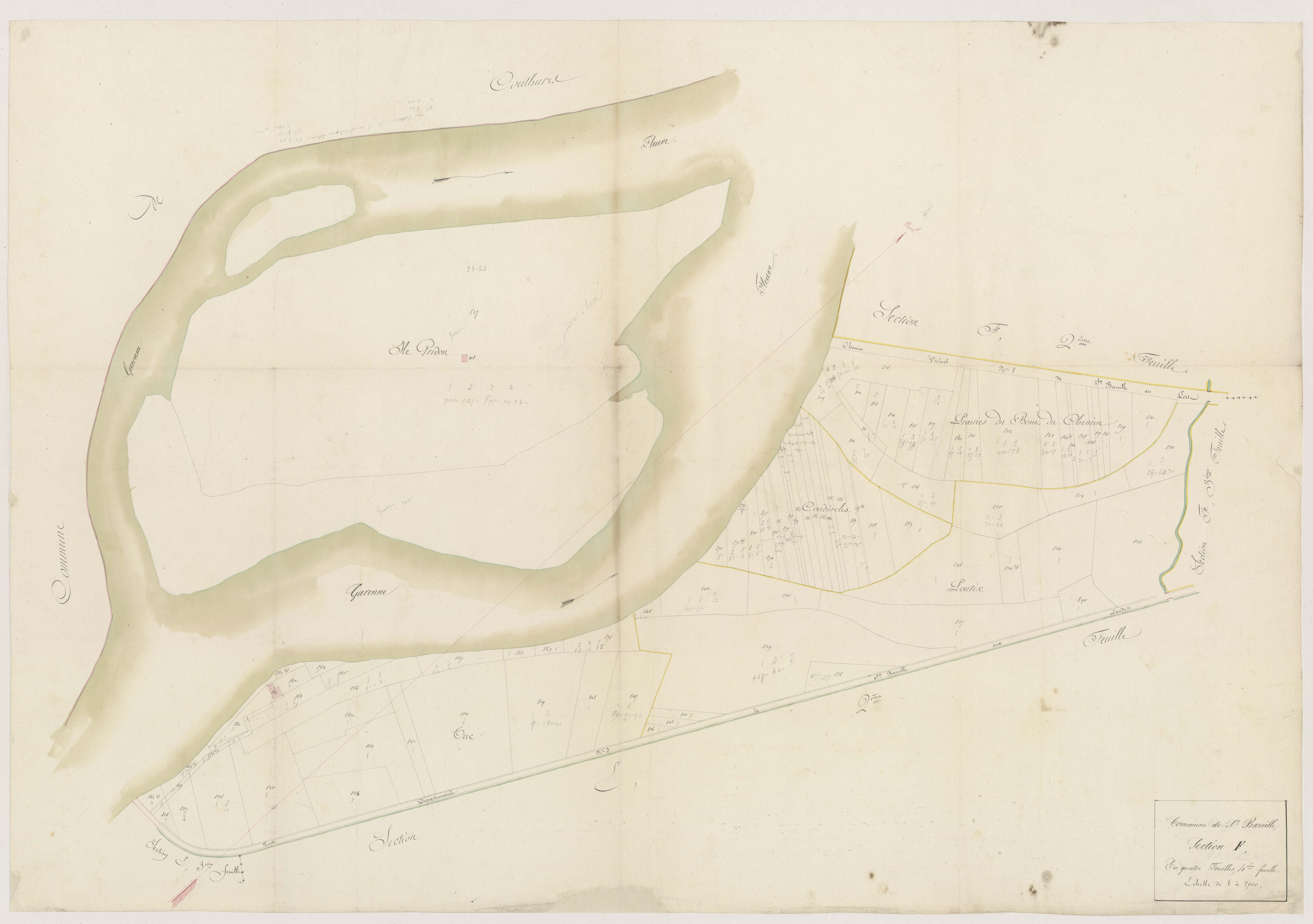 Atlas portatif-F4, Sainte-Bazeille