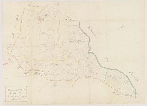 Atlas portatif-A4 [Rapins], Sainte-Bazeille