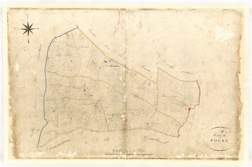 Plan napoléonien-B2 Le Bourg, Sainte-Colombe-de-Duras