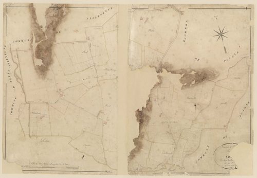 Plan napoléonien-A1 Laurier, Sainte-Colombe-de-Villeneuve