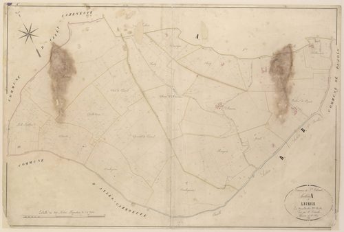 Plan napoléonien-A2 Laurier, Sainte-Colombe-de-Villeneuve