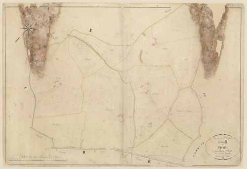 Plan napoléonien-B1 Teissel, Sainte-Colombe-de-Villeneuve