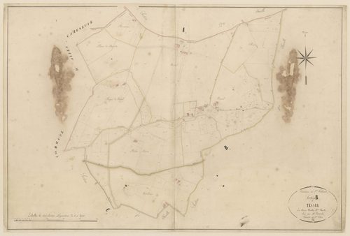 Plan napoléonien-B2 Teissel, Sainte-Colombe-de-Villeneuve