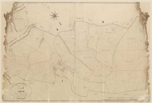 Plan napoléonien-C1 Lamothe, Sainte-Colombe-de-Villeneuve