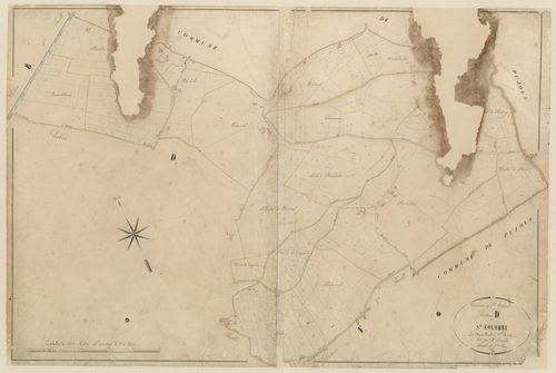Plan napoléonien-D1 Tonnielle, Sainte-Colombe-de-Villeneuve
