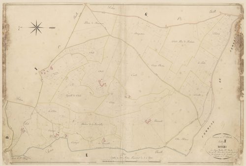 Plan napoléonien-F2 Noyers, Sainte-Colombe-de-Villeneuve