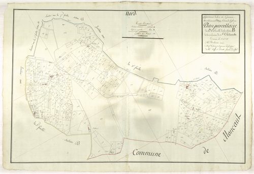 Plan primitif, atlas-B2, Sainte-Colombe-en-Bruilhois