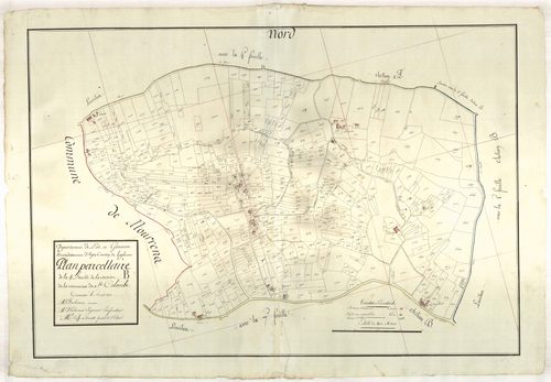 Plan primitif, atlas-B4, Sainte-Colombe-en-Bruilhois