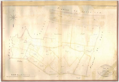 Plan napoléonien-A1 Goulard, Sainte-Colombe-en-Bruilhois