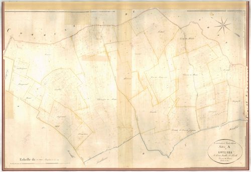 Plan napoléonien-A3 Goulard, Sainte-Colombe-en-Bruilhois