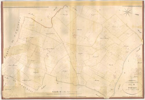 Plan napoléonien-B1 Pomaret, Sainte-Colombe-en-Bruilhois