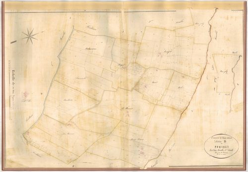 Plan napoléonien-B2 Pomaret, Sainte-Colombe-en-Bruilhois