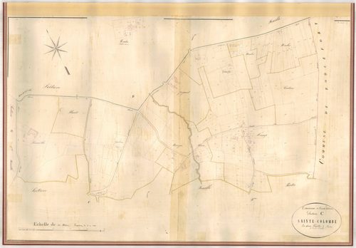 Plan napoléonien-C1 Sainte-Colombe (1ere partie), Sainte-Colombe-en-Bruilhois