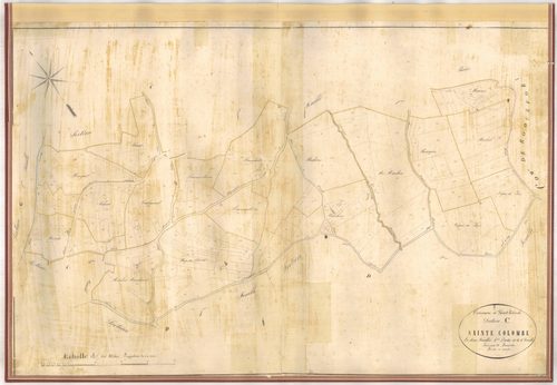 Plan napoléonien-C1 Sainte-Colombe (2e partie), Sainte-Colombe-en-Bruilhois