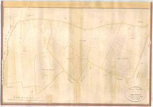 Plan napoléonien-F2 Mourrens, Sainte-Colombe-en-Bruilhois