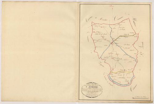 Plan napoléonien, atlas-TA, Saint-Étienne-de-Fougères