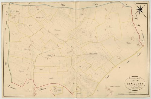 Plan napoléonien, atlas-B1 Arnautis, Saint-Étienne-de-Fougères