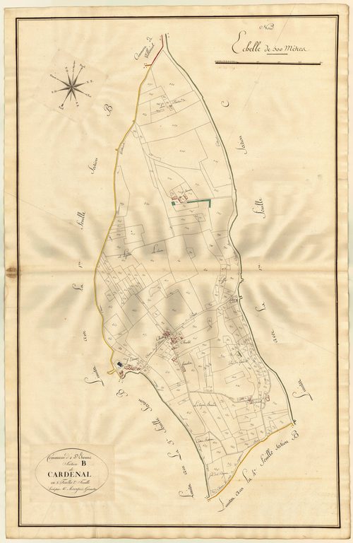 Plan primitif, atlas-B2 Cardenal, Saint-Étienne-de-Villeréal