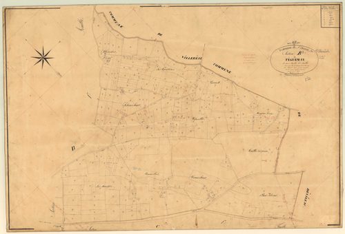 Plan napoléonien, feuille préparatoire-B2 Pégermau, Saint-Étienne-de-Villeréal